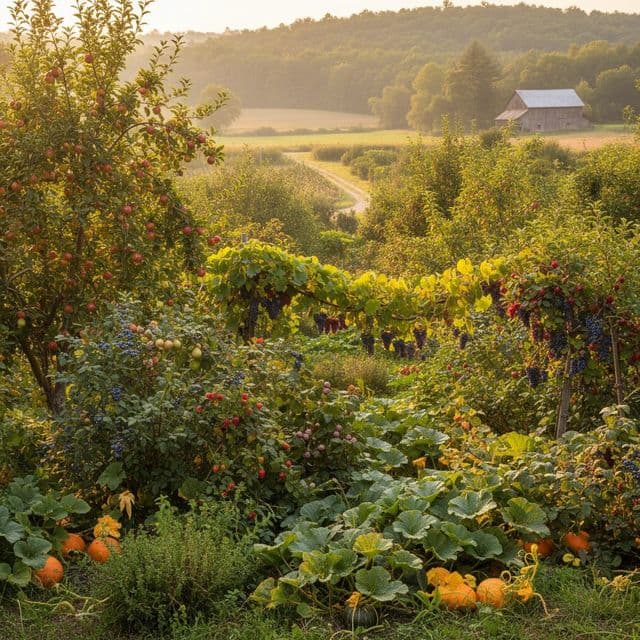 Food Forest Establishment & Maintenance: USDA Zone 6 Timeline