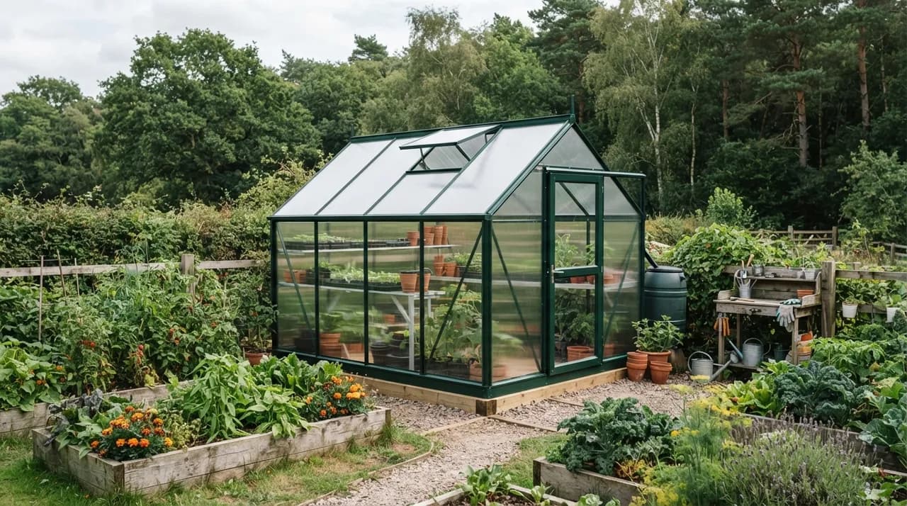 Greenhouse kits and what they cost: polycarbonate vs glass, kit vs DIY