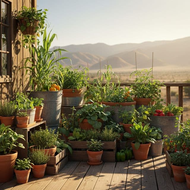 Group Container Plants: Reduce Water Loss in Arid US Regions