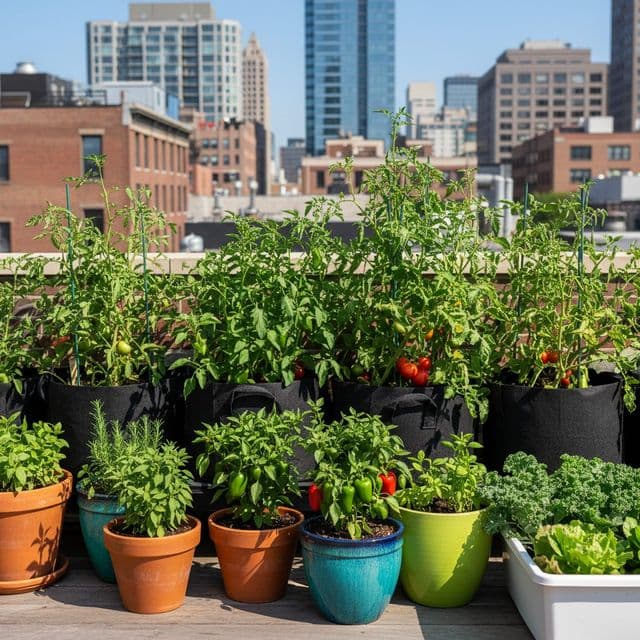 Container Heat Performance: Grow Bags, Plastic, Terracotta for Tomatoes