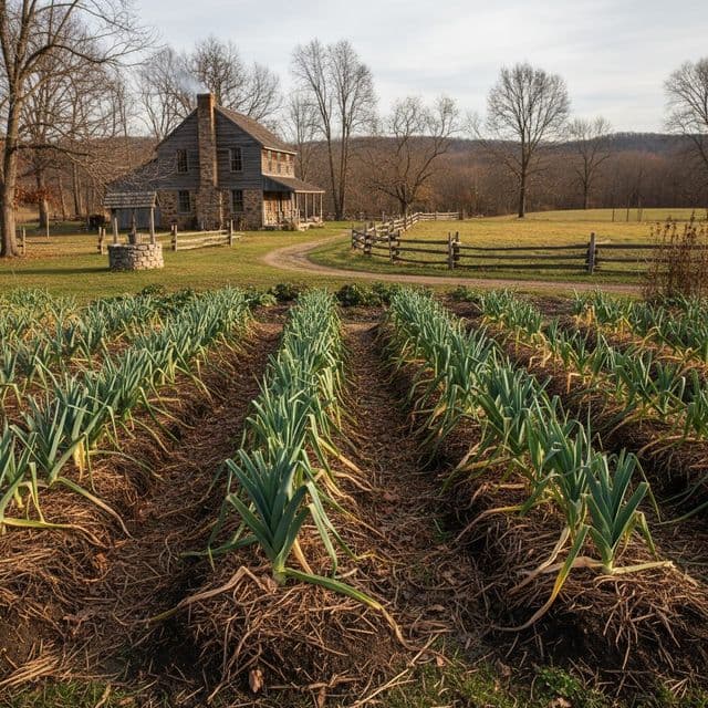 Grow & Overwinter Leeks in USDA Zones 6 & 7 for Year-Round Harvest
