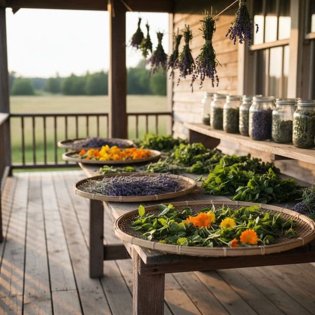 Preserve Medicinal Herb Potency: Harvest & Dry Guide