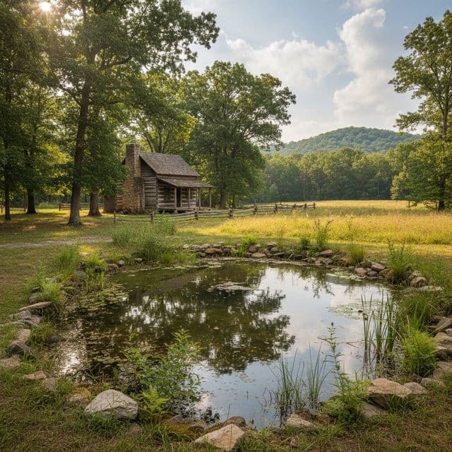 Off-Grid Pond: Native Plants & Passive Aeration in USDA Zone 6