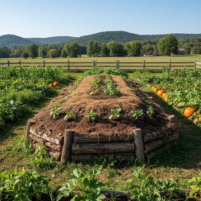 Hugelkultur Wood Selection: Boost Water Retention in USDA Zones 5-8