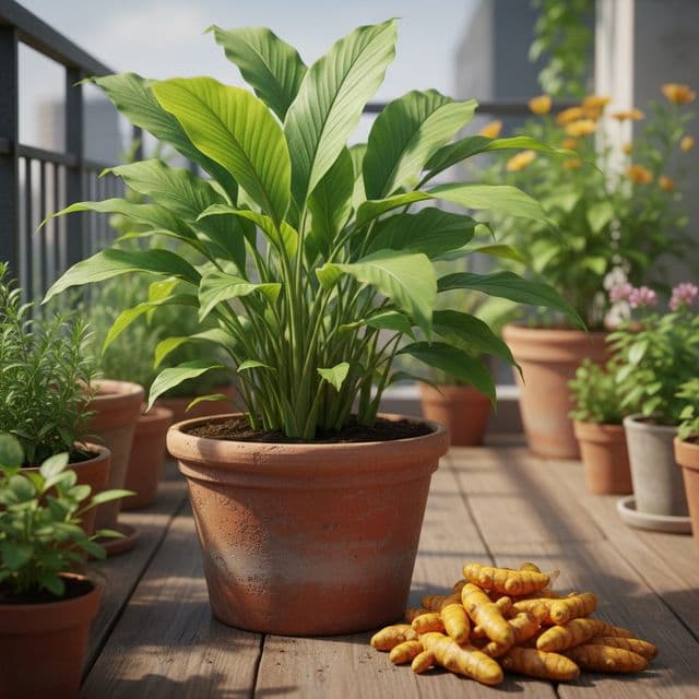 How to Grow Turmeric at Home: Indian Pot and Rhizome Guide