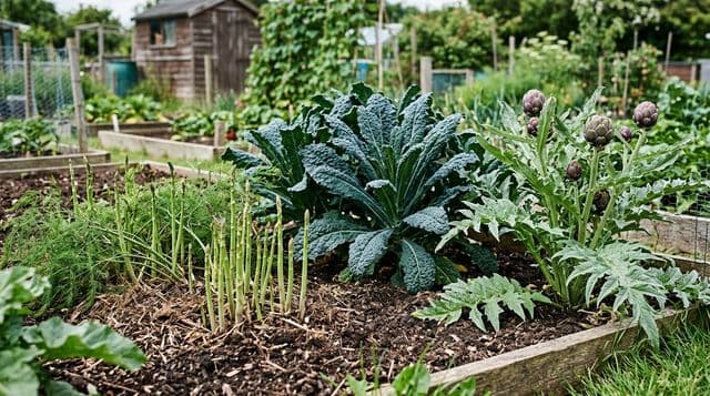 Perennial Vegetables for UK Gardens: 9 Resilient Crops