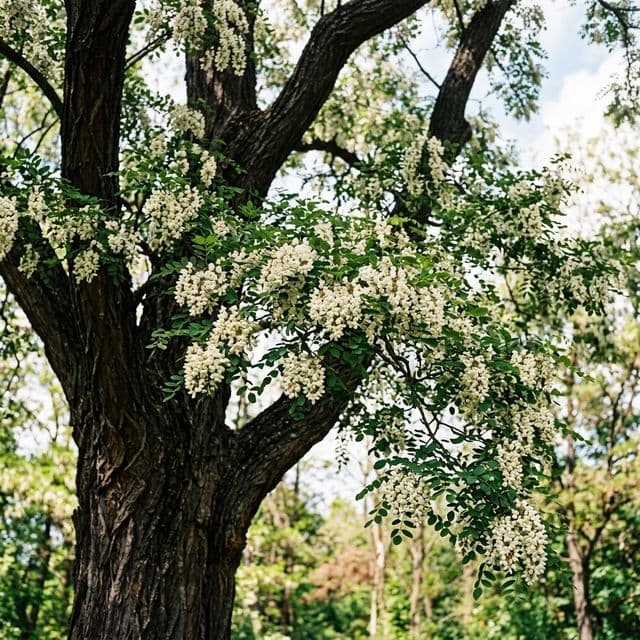 Black locust (Robinia pseudoacacia)