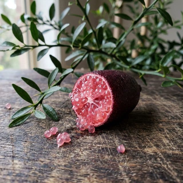 Finger lime (Citrus australasica)