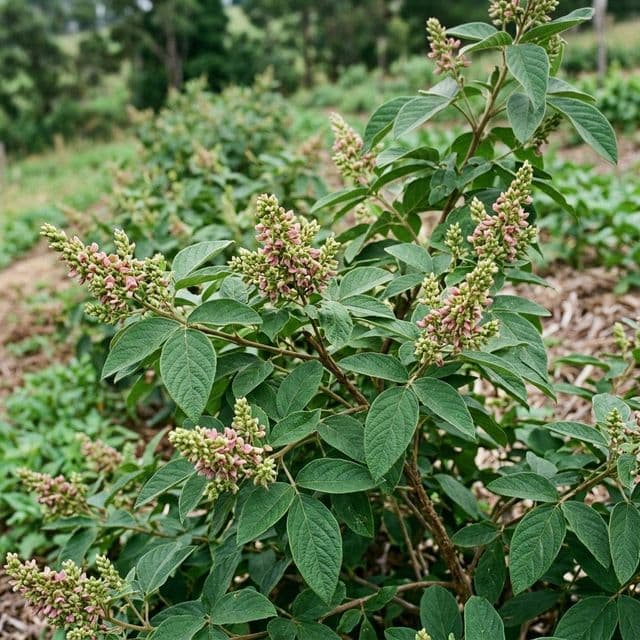 Flemingia support shrub (Flemingia macrophylla)