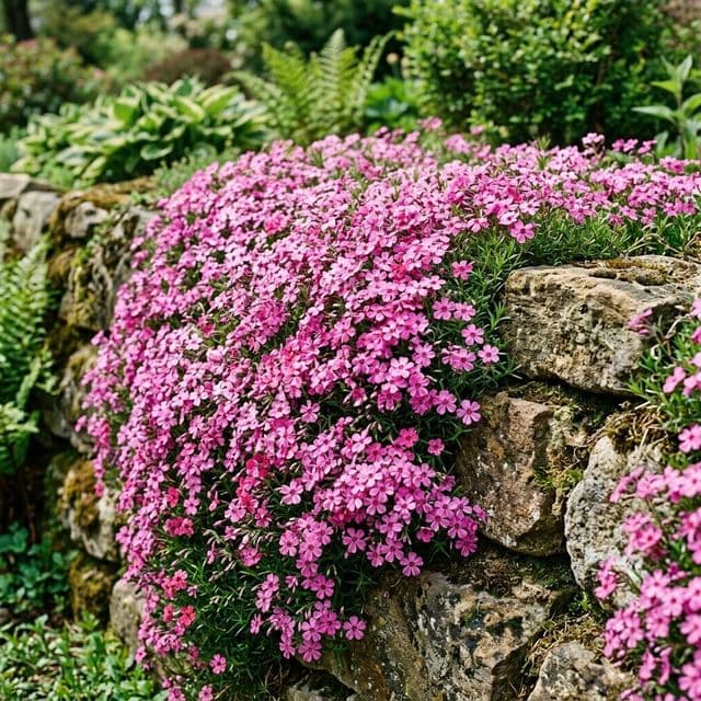 Creeping phlox (Phlox subulata)