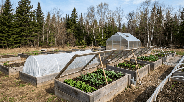Season extension in Canada: cold frames, row covers, and high tunnels