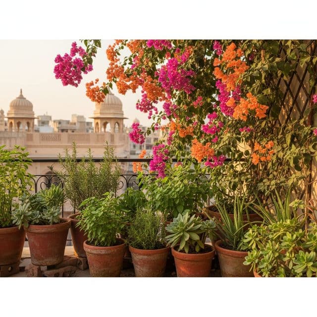 West Facing Balcony Plants in India: Heat Tolerant Guide