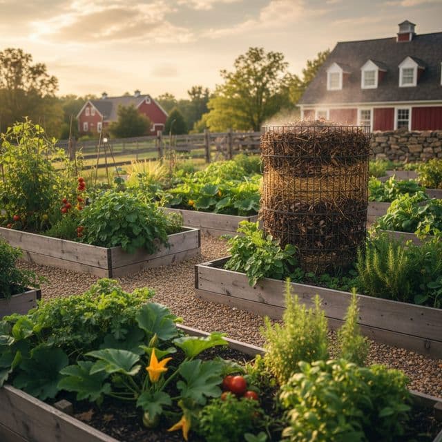 Free Manure for Soil Fertility: Homesteading in USDA Zone 6