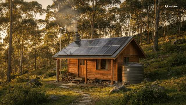 Off-grid living: cutting the three cords of power, water, and waste