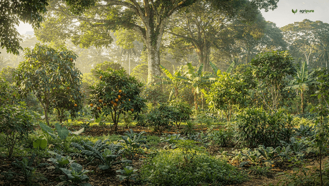 Syntropic farming: growing a food forest the way nature builds one