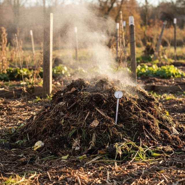 Hot Composting Cow & Horse Manure for Better Soil in Zone 6