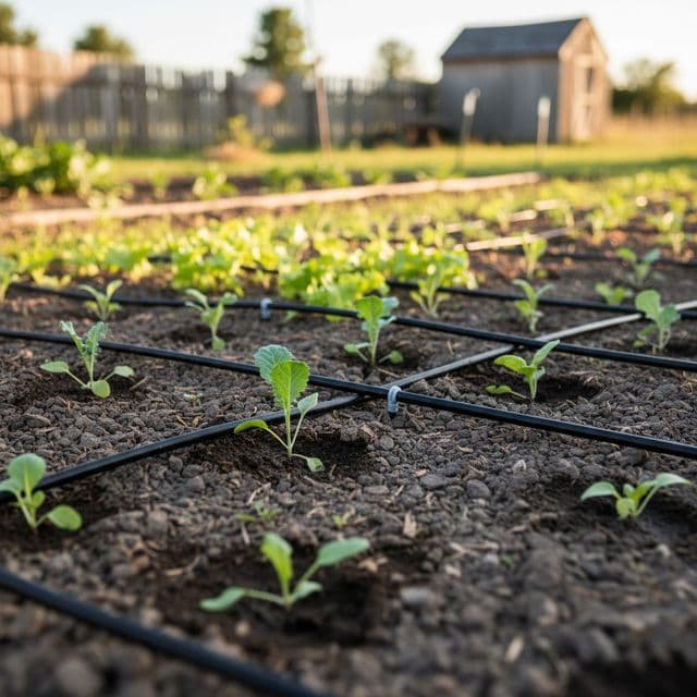 Drip & Soaker Hose Setups for Resilient Seedlings in USDA Zone 7