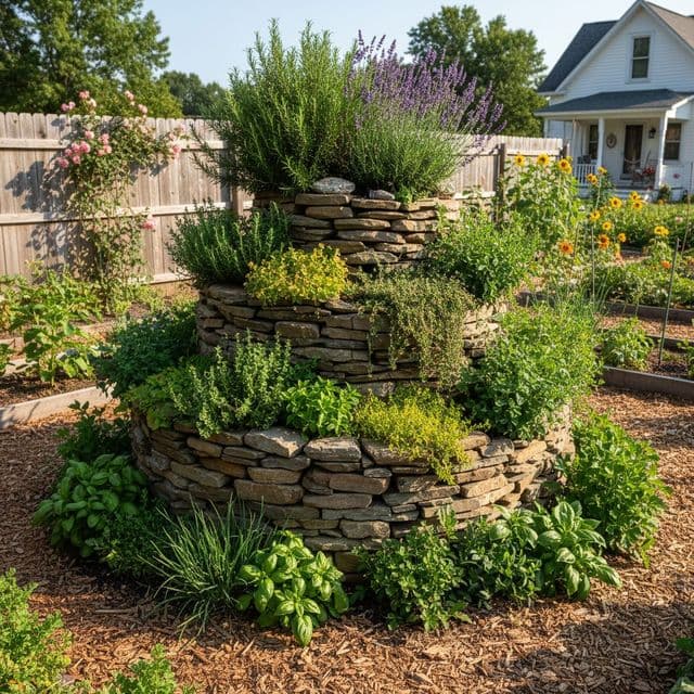 Build an Herb Spiral: Boost Garden Productivity & Save Water