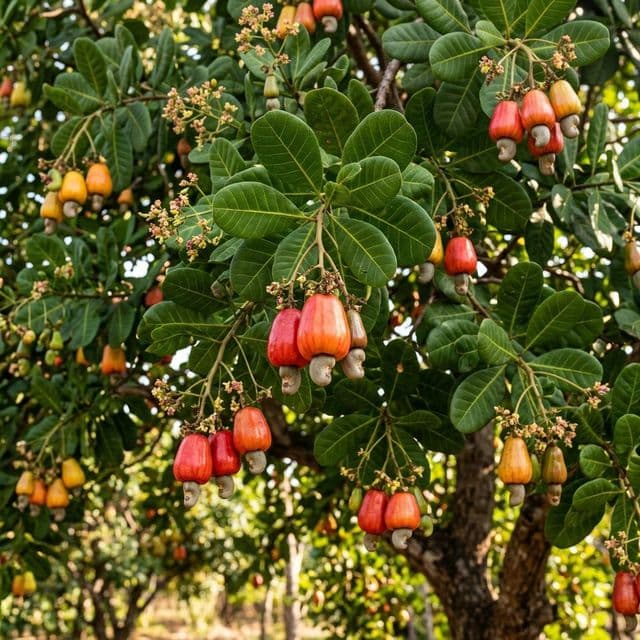 Cashew tree (Anacardium occidentale)