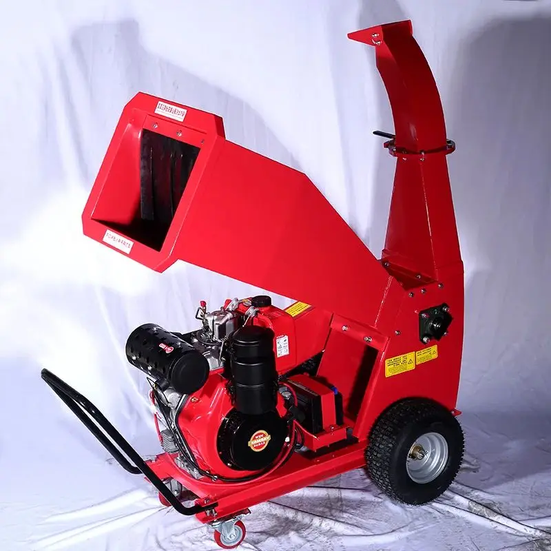 15 HP Electric-Start Branch Chipper